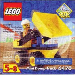  Lego City Center Mini Dump Truck 24 Pieces 6470 Toys 