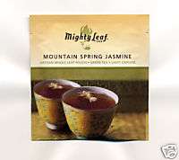 MIGHTY LEAF TEA ORGANIC SPRING JASMINE   5 POUCHES  