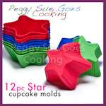   Basic Sampler Silicone Cupcake Baking Cup Muffin Mold Liner RB  
