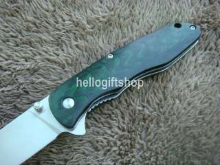 Enlan Bee L04GN 8Cr13Mov Blade Wood Handle Pocket EDC Folding Knife 