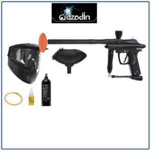 Azodin Kaos Paintball Marker Gun Black Basic Combo Package  