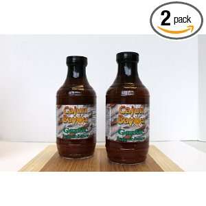 Cajun Bayou Garlic Pepper Sauce 2 Pack  Grocery & Gourmet 