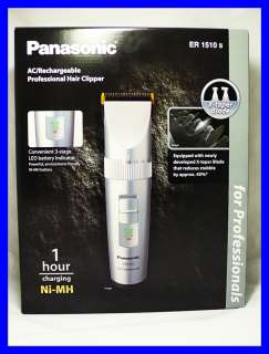 Panasonic Professional Hair Trimmer Clipper ER1510 New  