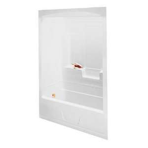 Maax bathtub shower unit 100099 S 007. 62 x 32 x 84, Biscuit