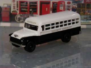 56 Chevy Truck County Sheriff Bus Limited Edition 1/64 Scale  