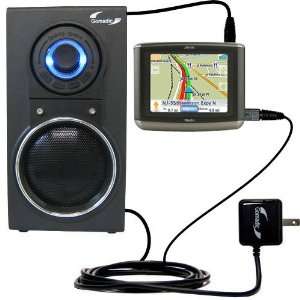   Dual charger also charges the Magellan Maestro 3140 GPS & Navigation