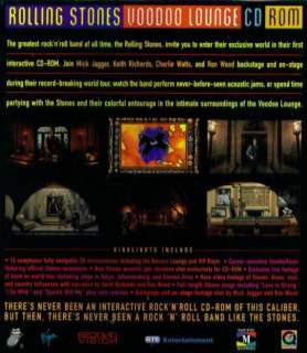 Rolling Stones Voodoo Lounge CD ROM PC interactive CD  