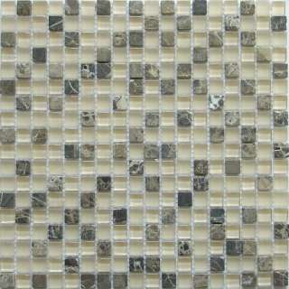 Mosaic Tiles Glass & Stone Bath Kitchen Backsplash GS05  