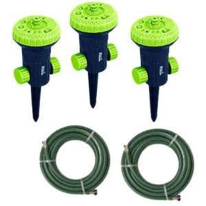 Melnor Inc GT CIWK Green Thumb Pattern Stationary Sprinkler & Hose 