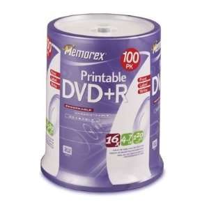  Memorex   100 Pack 16x DVDR Disc Spindle 32025623 