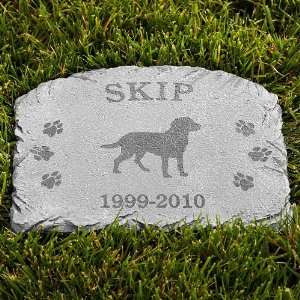  Personalized Memorial Stone   Dog Patio, Lawn & Garden