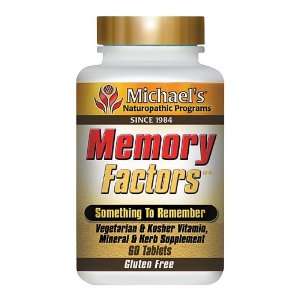  Michaels Health Products   Memory Factors, 60 tablets 