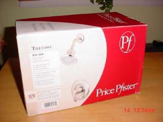 NEW Price Pfister 808 5DK TREVISO Tub Shower Trim Kit Faucet Set 