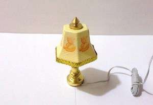 Doll Miniature Accessorie Phnom Penh Bear Lamp  
