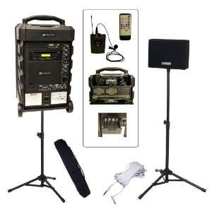   Wireless Portable PA Bundle with Lapel Mic & Transmitter Electronics