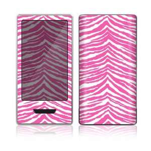  Microsoft Zune HD Decal Skin Sticker   Pink Zebra 