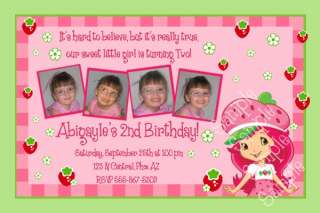   birthday girl party photo invitations, Monster High, Zebra, any theme