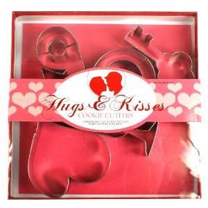  Hugs and Kisses Cookie Cutter Set