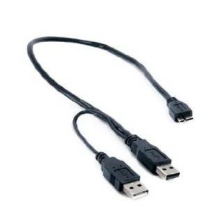 Oyen Digital USB 3.0 Y Cable (USB 3.0 Micro B to Standard Male A) 1 