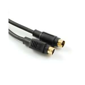   Vhs Cable W/ Gold 4 Pin Connectors 4c Mini Din Plug To Mini Din Plug