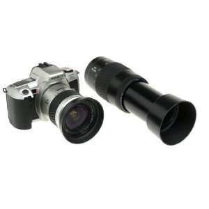  Minolta Maxxum HTsi 35mm SLR Camera with 28 80mm, 75 300mm 