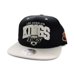  Mitchell and Ness Los Angeles Kings Snapback Black Hat 