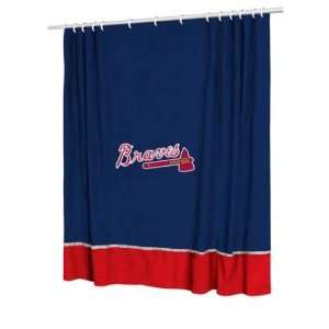    Atlanta Braves Mvp Bathroom Shower Curtain