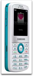  Samsung Gravity t459 Phone, White/Aqua (T Mobile) Cell Phones 