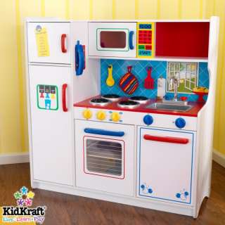   Deluxe Lets Cook Kitchen Pretend Toy Play Set 875861083161  