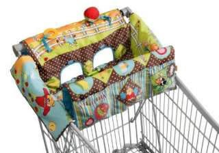 NEW INFANTINO SHOP AND PLAY SHOPPING CART COVER, FARM FRIENDS  