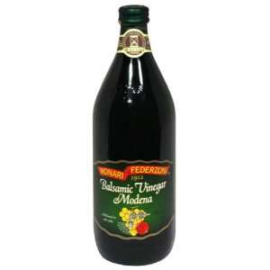 Monari, Vinegar Balsamic Green , 34 Ounce (9 Pack)  