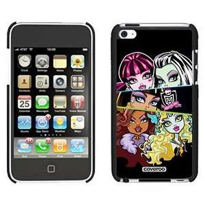 Monster High 5 Girls on iPod Touch 4 Gumdrop Air Shell Case