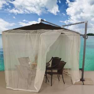  Shade Trends Mosquito Net for Cantilever Umbrella Patio 
