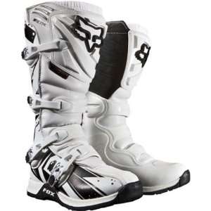   Mens Motocross/Off Road/Dirt Bike Motorcycle Boots   White / Size 12