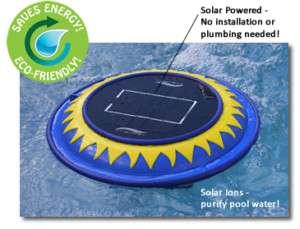 Solar Clear Pool Water Purifier Ionizer Eco Friendly  