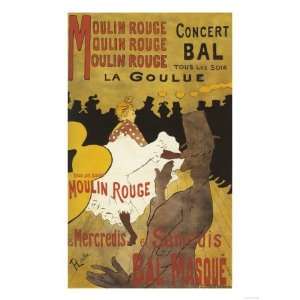   Moulin Rouge La Goulue Valentin le Desosse Poster Giclee Poster Print