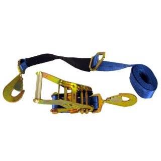 Car Hauler Tie Down Straps With Twisted Snap Hooks by Global Parts