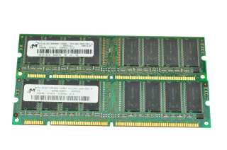 Micron 512Mb (2x256Mb) Desktop RAM Memory PC133 SDRAM MT16LSDT3264AG 