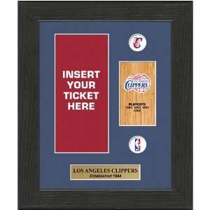  Los Angeles Clippers NBA Framed Ticket Displays Sports 