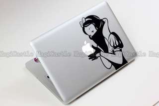 Snow White Laptop Macbook pro air sticker skin decal B  