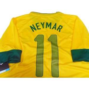  NEYMAR #11 NEW BRAZIL HOME SOCCER JERSEY FOOTBALL SHIRT 