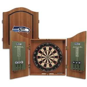 Seahawks Imperial NFL Complete Dart Cabinet  Sports 