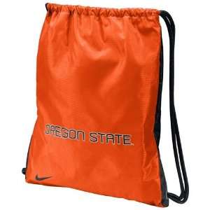  Nike Oregon State Beavers Orange Black Home & Away Gym Bag 
