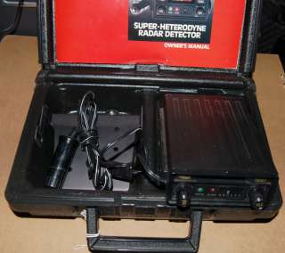 Vintage Super Fox Vixen II Radar Detector  