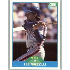  1989 Score #217 Lee Mazzilli   New York Mets (Baseball 