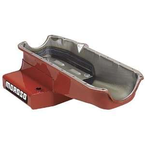Moroso 21805 7 Oval Track Wet Sump Oil Pan for Chevy Small Block 