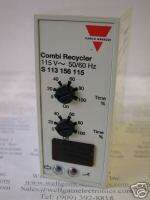 CARLO GAVAZZI S113 156 115 COMBI RECYCLER TIMER 115VAC  