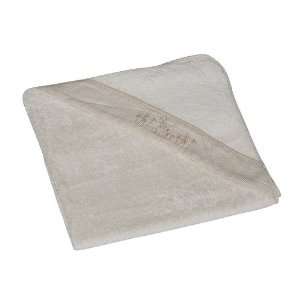    NaturaPura Organic Cotton Hooded Towel  Ecru One Size Baby
