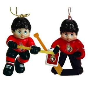 Set of 2 NHL Ottawa Senators Little Guy Hockey Player 