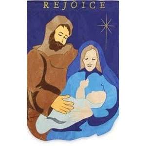  Rejoice Nativity   13 x 18 Patio, Lawn & Garden